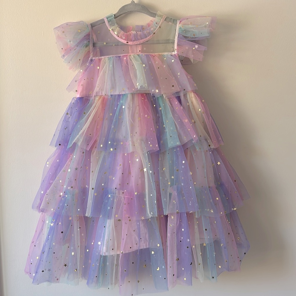 Lola + the boys Cotton Candy Dream Tulle dress.